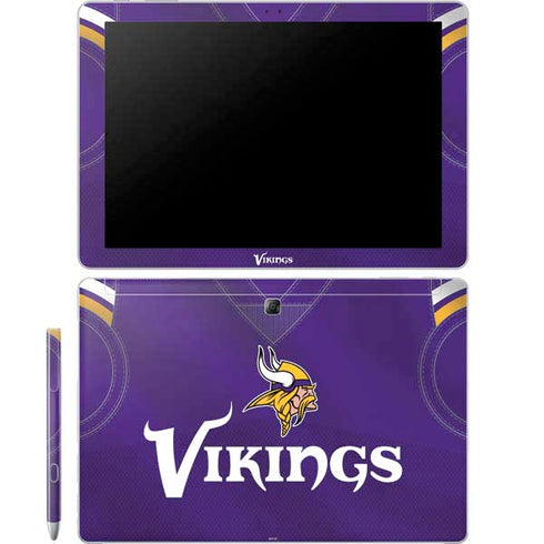 NFL Minnesota Vikings Team Jersey Galaxy Book 12in Skin