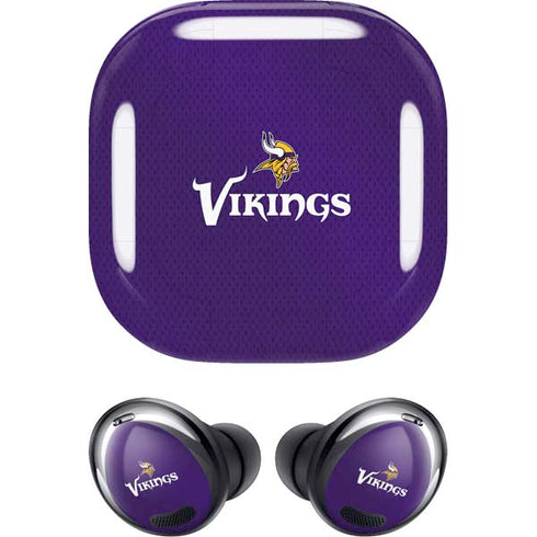 NFL Minnesota Vikings Team Jersey Galaxy Buds Pro Skin