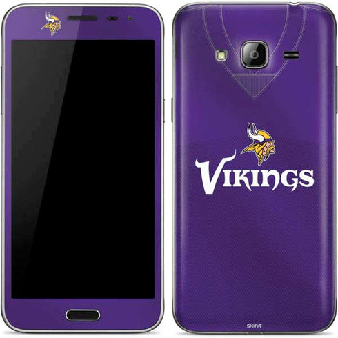 NFL Minnesota Vikings Team Jersey Galaxy J3 Skin