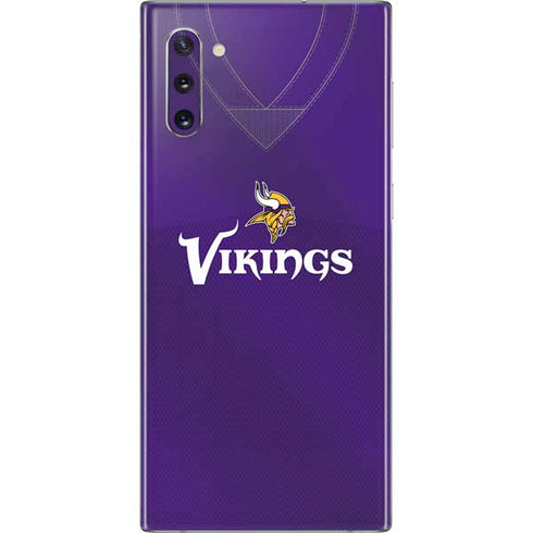 NFL Minnesota Vikings Team Jersey Galaxy Note 10 Skin