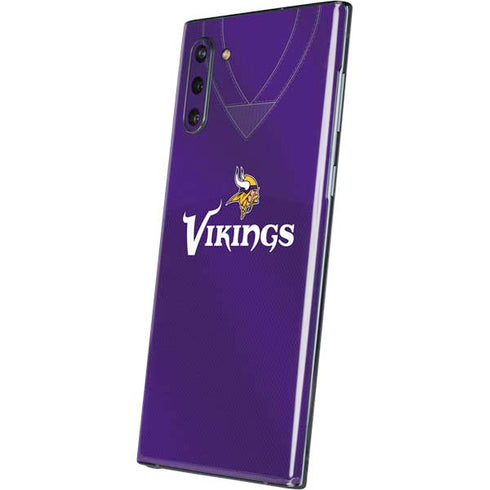NFL Minnesota Vikings Team Jersey Galaxy Note 10 Skin