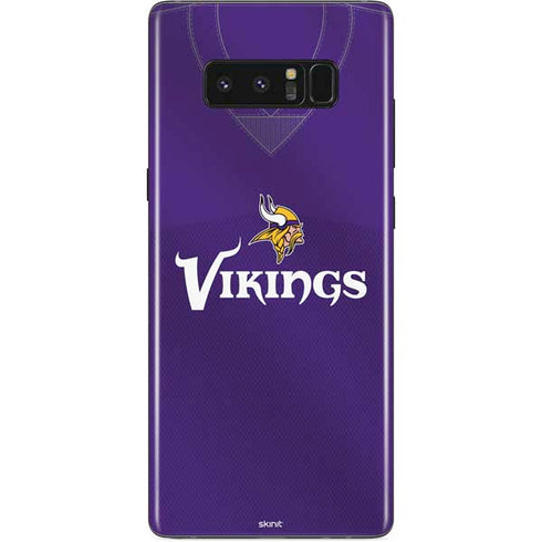 NFL Minnesota Vikings Team Jersey Galaxy Note 8 Skin
