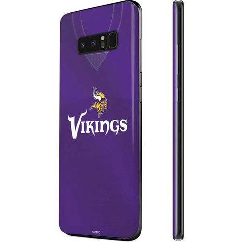 NFL Minnesota Vikings Team Jersey Galaxy Note 8 Skin
