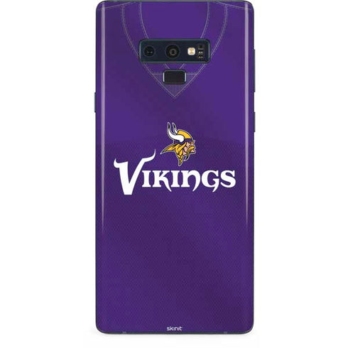 NFL Minnesota Vikings Team Jersey Galaxy Note 9 Skin