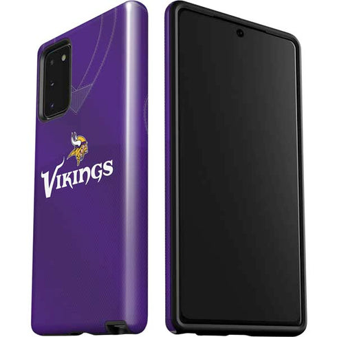NFL Minnesota Vikings Team Jersey Galaxy Note20 5G Pro Case