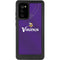 NFL Minnesota Vikings Team Jersey Galaxy Note20 5G Waterproof Case