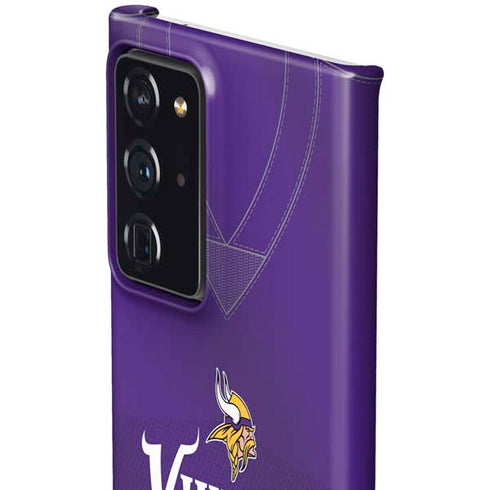 NFL Minnesota Vikings Team Jersey Galaxy Note20 Ultra 5G Lite Case