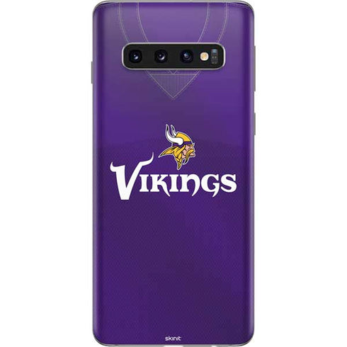 NFL Minnesota Vikings Team Jersey Galaxy S10 Skin