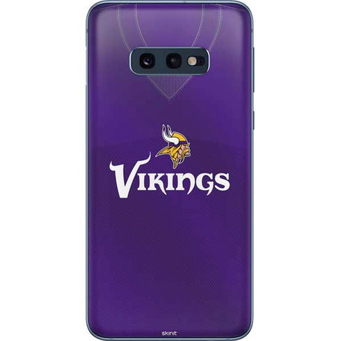 NFL Minnesota Vikings Team Jersey Galaxy S10e Skin