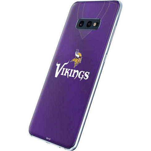 NFL Minnesota Vikings Team Jersey Galaxy S10e Skin