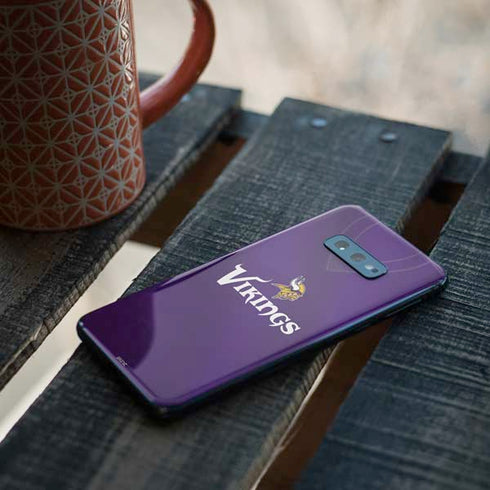 NFL Minnesota Vikings Team Jersey Galaxy S10e Skin