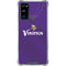 NFL Minnesota Vikings Team Jersey Galaxy S20 FE Clear Case