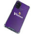 NFL Minnesota Vikings Team Jersey Galaxy S20 FE Clear Case