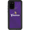 NFL Minnesota Vikings Team Jersey Galaxy S20 Plus Waterproof Case