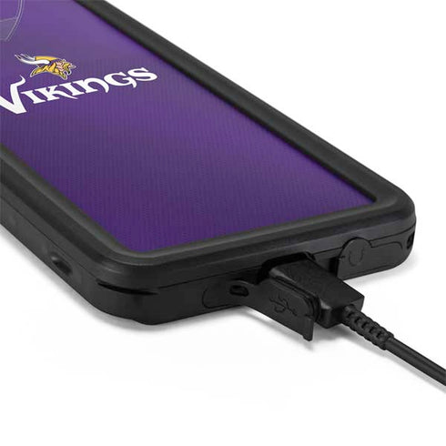 NFL Minnesota Vikings Team Jersey Galaxy S20 Plus Waterproof Case