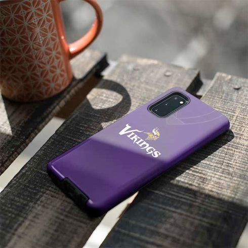 NFL Minnesota Vikings Team Jersey Galaxy S20 Pro Case