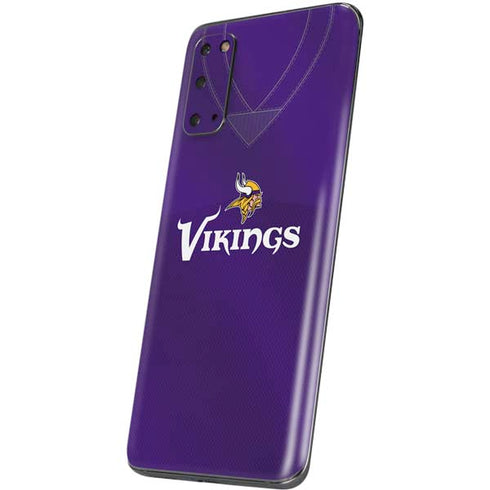 NFL Minnesota Vikings Team Jersey Galaxy S20 Skin