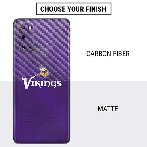 NFL Minnesota Vikings Team Jersey Galaxy S20 Skin