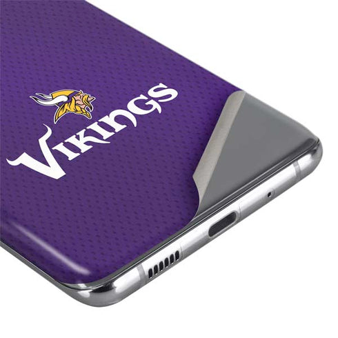 NFL Minnesota Vikings Team Jersey Galaxy S20 Ultra 5G Skin