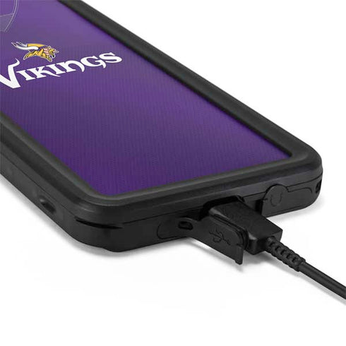 NFL Minnesota Vikings Team Jersey Galaxy S20 Waterproof Case