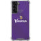 NFL Minnesota Vikings Team Jersey Galaxy S21 5G Clear Case