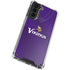 NFL Minnesota Vikings Team Jersey Galaxy S21 5G Clear Case