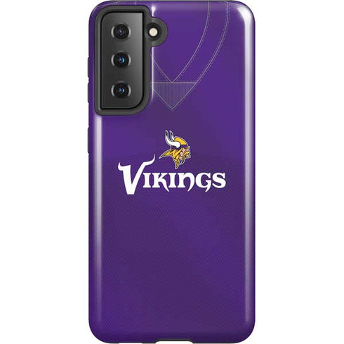 NFL Minnesota Vikings Team Jersey Galaxy S21 5G Pro Case
