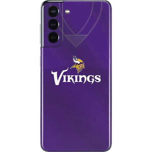NFL Minnesota Vikings Team Jersey Galaxy S21 5G Skin