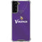 NFL Minnesota Vikings Team Jersey Galaxy S21 FE Clear Case
