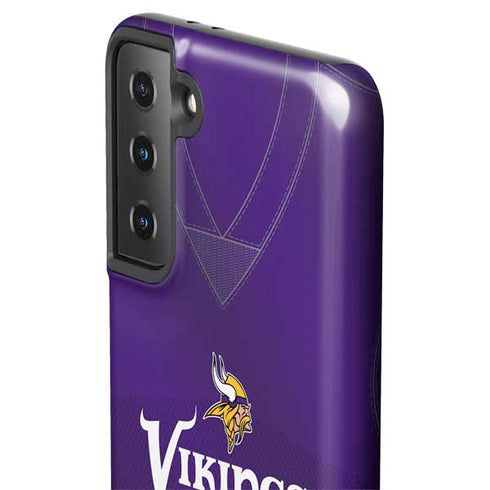 NFL Minnesota Vikings Team Jersey Galaxy S21 FE Pro Case