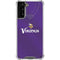 NFL Minnesota Vikings Team Jersey Galaxy S21 Plus 5G Clear Case
