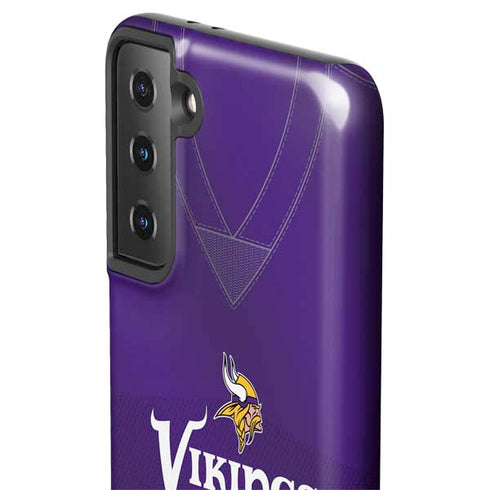 NFL Minnesota Vikings Team Jersey Galaxy S21 Plus 5G Pro Case