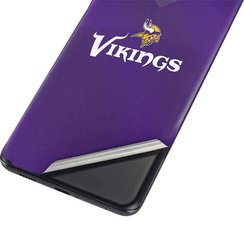 NFL Minnesota Vikings Team Jersey Galaxy S21 Ultra 5G Skin