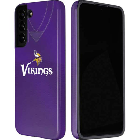 NFL Minnesota Vikings Team Jersey Galaxy S22 Plus Pro Case