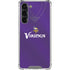 NFL Minnesota Vikings Team Jersey Galaxy S23 Plus Clear Case