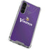 NFL Minnesota Vikings Team Jersey Galaxy S23 Plus Clear Case