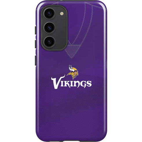 NFL Minnesota Vikings Team Jersey Galaxy S23 Plus Pro Case