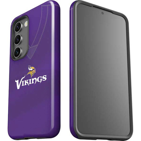 NFL Minnesota Vikings Team Jersey Galaxy S23 Pro Case