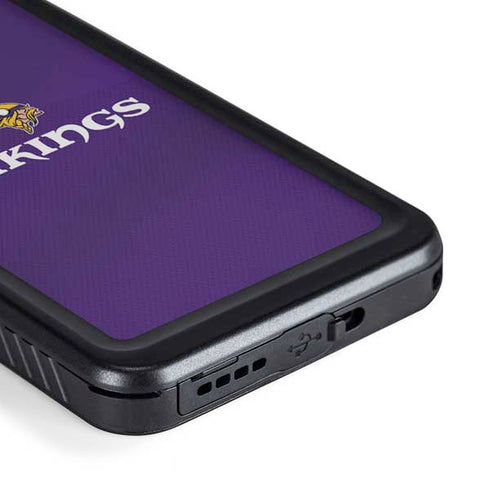 NFL Minnesota Vikings Team Jersey Galaxy S23 Waterproof Case