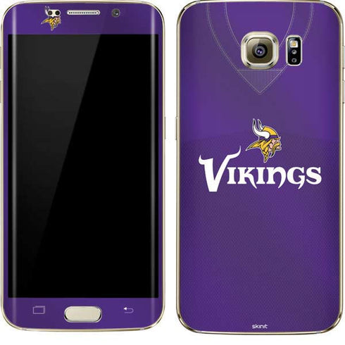 NFL Minnesota Vikings Team Jersey Galaxy S7 Edge Skin