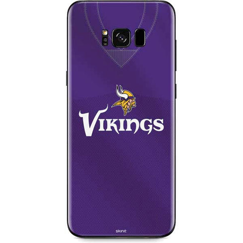 NFL Minnesota Vikings Team Jersey Galaxy S8 Plus Skin