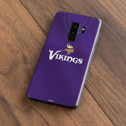 NFL Minnesota Vikings Team Jersey Galaxy S9 Plus Skin