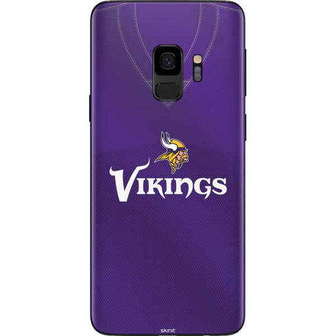 NFL Minnesota Vikings Team Jersey Galaxy S9 Skin