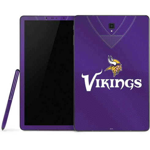 NFL Minnesota Vikings Team Jersey Samsung Galaxy Tab Skin