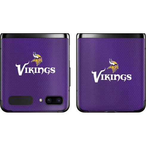 NFL Minnesota Vikings Team Jersey Galaxy Z Flip Skin