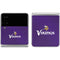NFL Minnesota Vikings Team Jersey Galaxy Z Flip4 5G Skin