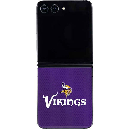 NFL Minnesota Vikings Team Jersey Galaxy Z Flip5 5G Skin
