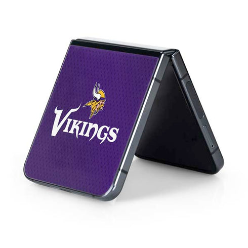 NFL Minnesota Vikings Team Jersey Galaxy Z Flip5 5G Skin