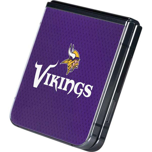 NFL Minnesota Vikings Team Jersey Galaxy Z Flip5 5G Skin