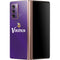 NFL Minnesota Vikings Team Jersey Galaxy Z Fold2 5G Skin